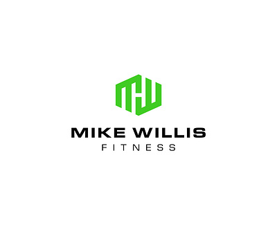 Mike Willis Fitness Logo Design brand brand identity branding fitness fitness coach graphic design logo logo design