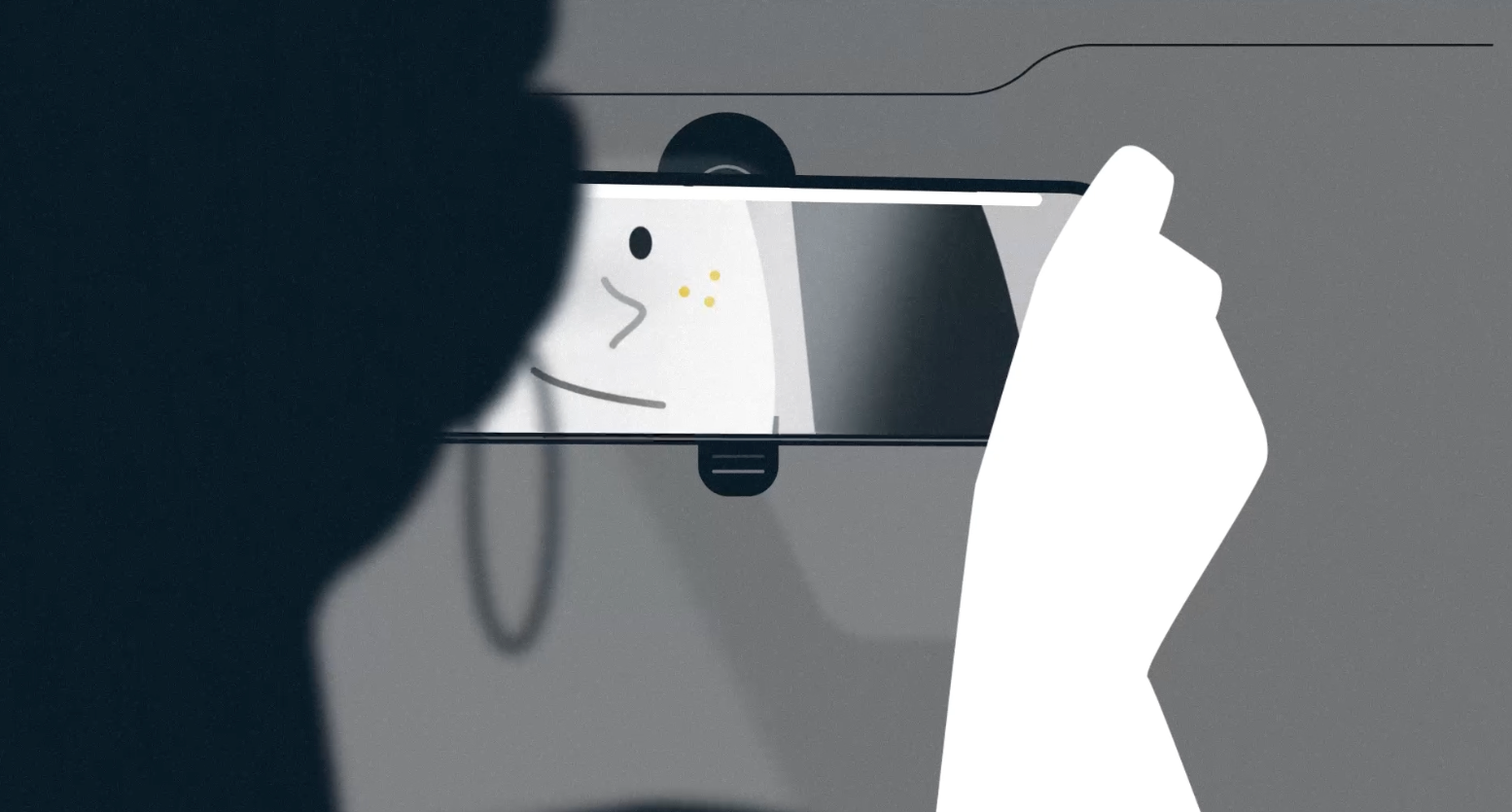 lease car animation black and white car illustration