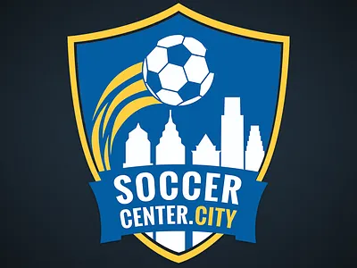 Soccer Center City brand branding logo