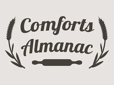 Comforts Almanac brand branding logo