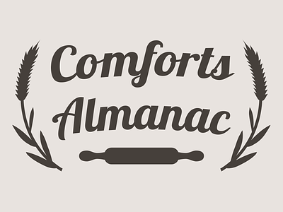 Comforts Almanac brand branding logo