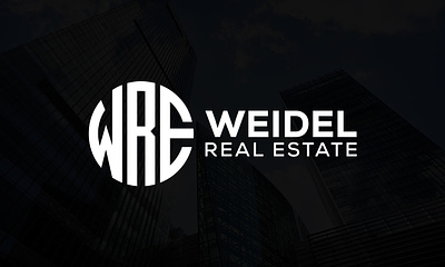 WEIDEL Real Estate Company Logo Design company logo design logo logo branding logo design real estate logo