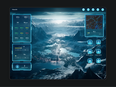 Sci-Fi interface design color design icon sci fi interface design ui ux web