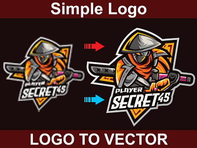 I will do vector tracing or convert to vector quickly 3d animation branding design graphic design icon illustration logo minimal motion graphics ui ux vector