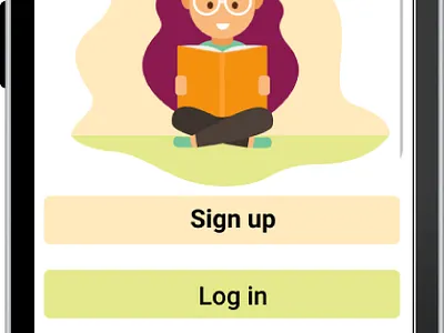 Readerland app ui ux ux design