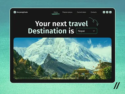 Travel Web Platform animation app dashboard design ecology ecotourism homepage landing landing page motion online photo platform tour travel ui ux web web ui website