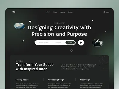Design Agency Web Design agency landing page agency website branding creative design design agency gradient website landing page modern website design ui ux website website desigh website ui
