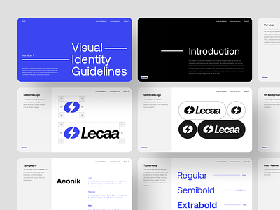 Lecaa - Brand Guidelines brand brand guide brand guidelines brand identity branding car car rental electric electric car guide guidelines identity rental visual identity