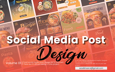 Food Social Media Post Design facebookads instagrampost marketing socialmedia socialmediapost