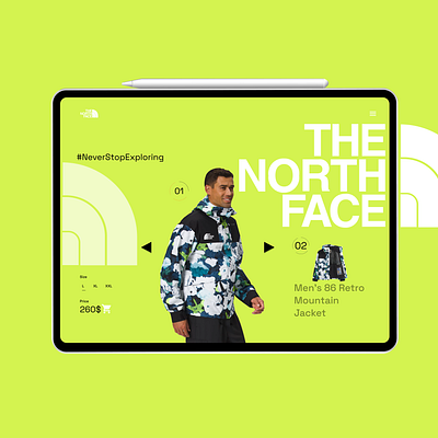 The North Face 3d animation branding design graphic design illustration logo motion graphics ui ux vector