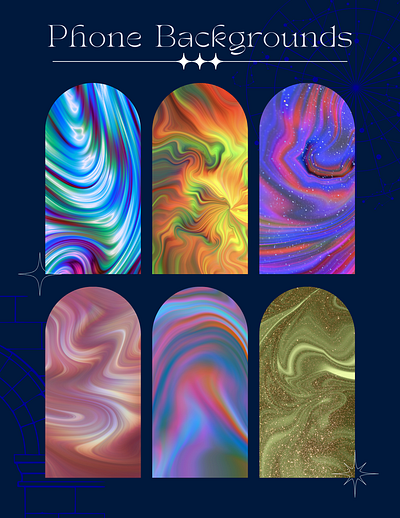 Flowy Phone Backgrounds