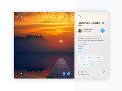 Image Slider - Daily UI #072 072 dailyui design figma image slider ui web design