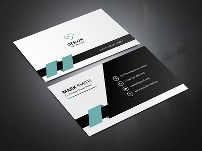 Business Card design graphic design illustrator