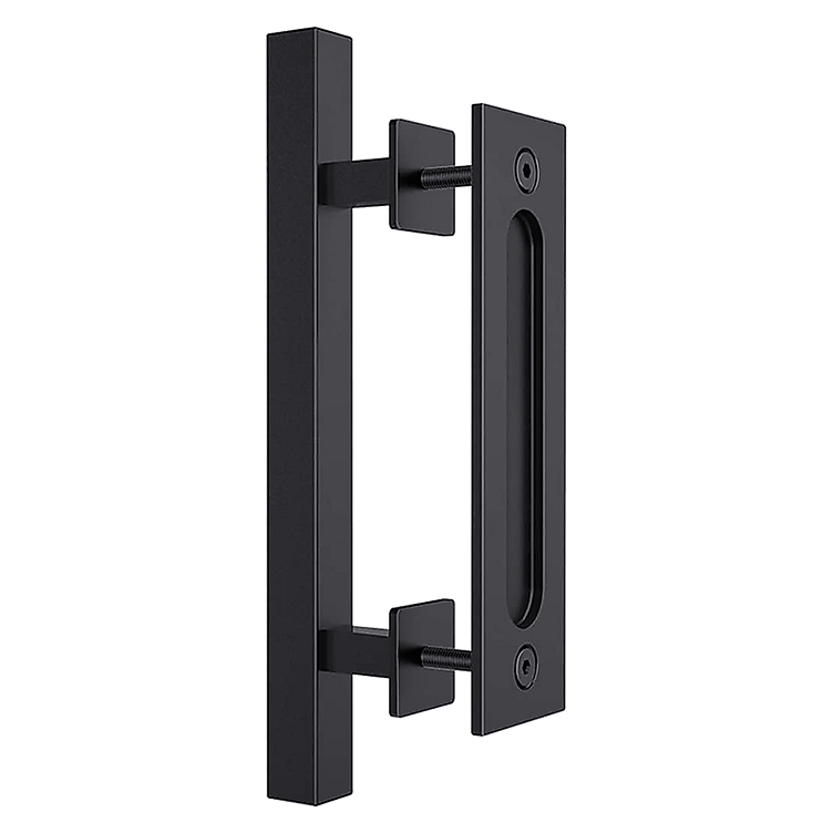 pull-and-flush-door-handle-set-lever-lock-function-in-black-by-new