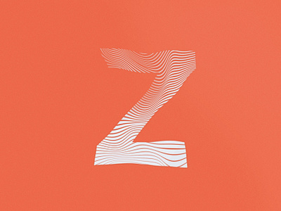 Letra Z 36daysoftype 36daysoftype z 36daysoftype10 alphabet design gradient grain graphic design illustration letra letra z letter letter z photoshop type type design type designer typography waves z