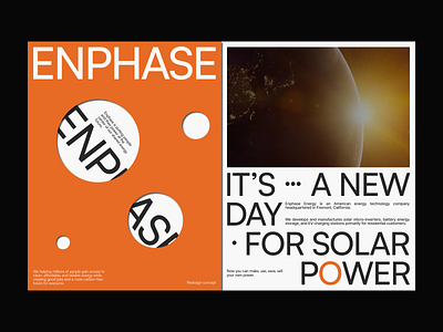 ENPHASE- corporate website redesign corporate design energy inspiration layot posterdesign redesign solar typography ui ux web design