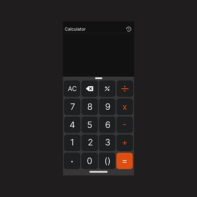 Calculator : Daily UI Day 004 100 100daysofdesignchallenge daily challenge dailyui ui