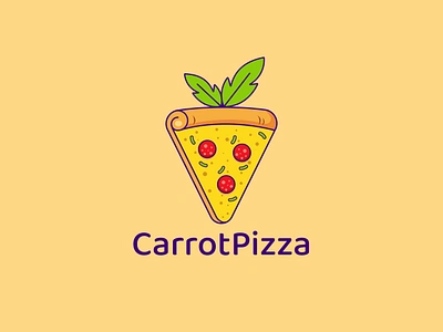 Carrot + Pizza concept- Pizza illustration-Carrot illustration carrot carrot illustration carrot logo carrot vector carrotpizza concept fruits logo fruits vector pizza pizza illustration pizza logo pizza vector vegetable illustration vegetable logo vegetable vector