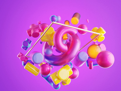 Abstract Animation! 3d 3d art animation motion graphics