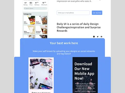 DailyUI Day100 app design productdesign ui ux