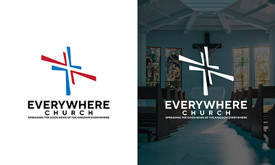 Everywhere church Logo app branding design graphic design illustration logo typography ui ux vector