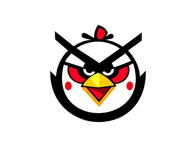 angry birds vector logo