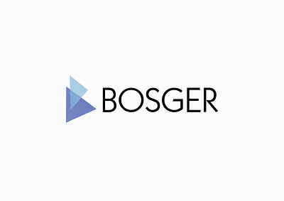 Redesign of logo Bosger branding design graphic design logo redesign typography