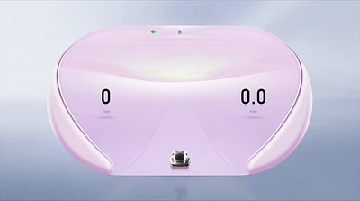 A pink instrument animation ui