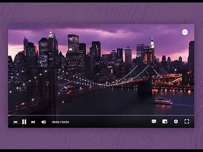 Daily UI Challenge 57 - Video Player concept dailyui design figma ui uidesign