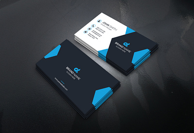 Corporate Business Card branding brochure business business card business card template card corporate corporate business card creative design designer flyer design graphic design illustration logo modern ui