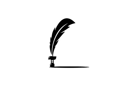 Katana quill logo branding design graphic design illustration logo vector