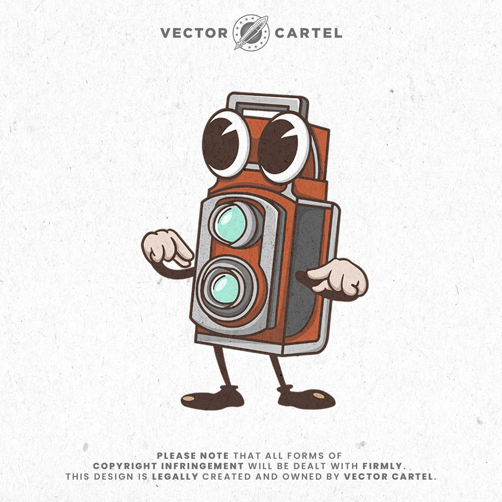 Camera Classic Vintage Mascot Character cartoon cartoon design cartoon logo cartoon t shirt design classic design classic logo classic mascot illustration mascot mascot design mascot logo mascot t shirt design tshirt design vector vector design vectorcartel vintage design vintage logo vintage mascot vintage t shirt design