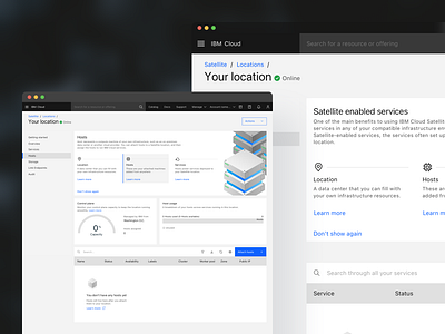 Getting started widgets 🤗 cloud cloud computing cloud dashboard design design system getting started infrastructure kubernetes onboarding product design satellite ui ux