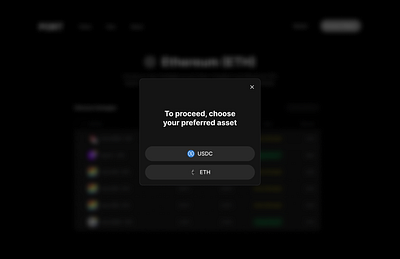 Pop up Modal app design app ui blockchain crypto dark dark mode dark theme defi design form illustration logo modal pop up typography ui web design