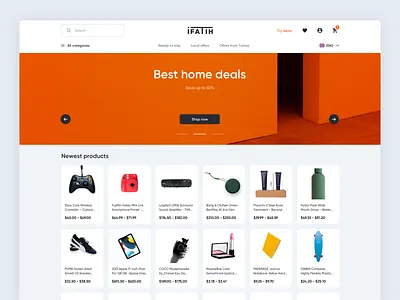 Marketplace page app buy design e commerce ecommerce interface listing listings marketplace product products saas sale sales ui ux web