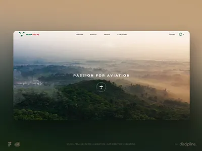 PumaAvgas | Figma parallax scroll animation branding design graphic design motion graphics parallax ui ux web design