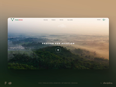 PumaAvgas | Figma parallax scroll animation branding design graphic design motion graphics parallax ui ux web design