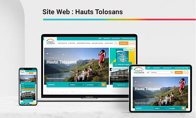 Proposition website : Hauts Tolosans design graphic design ui ux