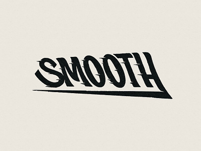 Smooth custom dribbble handlettering handmade lettering type typeface typography