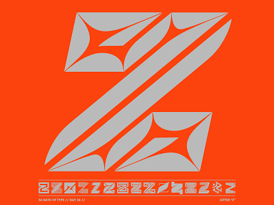 36 Days of Type / Z 36daysoftype adobe design illustration illustrator lettering logo typography vector