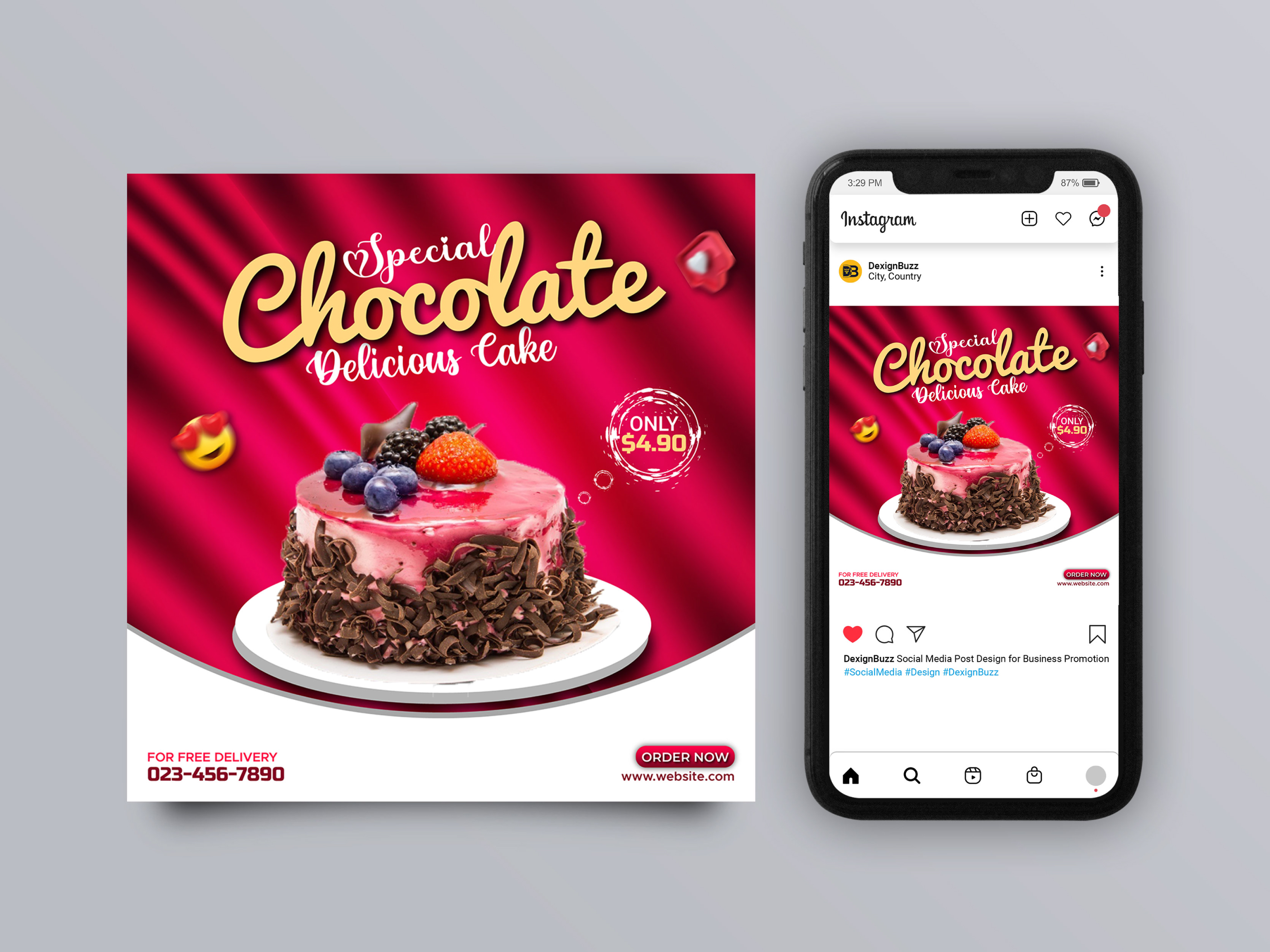 Bakes and Cakes Flyer Template | GEC Designs