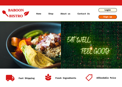 Vegan Food Company branding design food graphic design product ui uiux uiux design vegan web web design