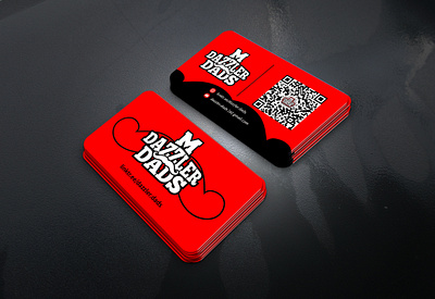 red business card branding business card business card mockup card design design graphic design minimal business card