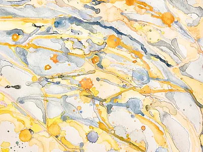 floods art design pattern watercolor