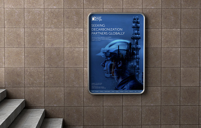 Oil Refinery Company Poster billboard brand identity branding design digital world graphic design outdoor outdoor advertising poster