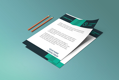 Professional Letterhead Design branding design graphic design illustration logo tshirtdesign typography ui ux vector