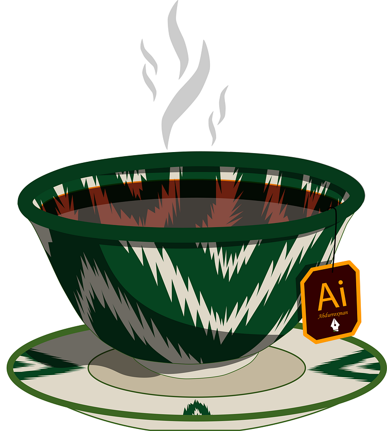 uzbek tea by Abdurroxman on Dribbble