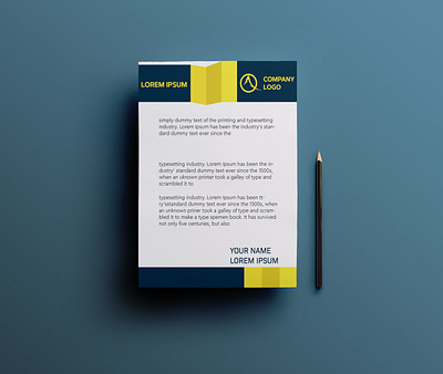 Professional Letterhead Design branding design graphic design illustration logo tshirtdesign typography ui ux vector