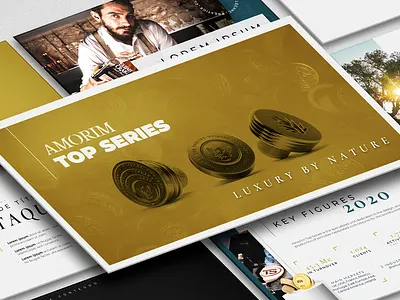 Amorim Top Series @matildedigital business presentation design matilde digital matilde ferreira matildeferreiradesignerdigital powerpoint template ppt template prsentation template slide template