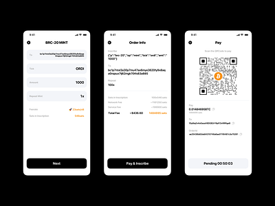 BRC-20 MINT CONCEPT DESIGN bitcoin brc20 crypto inscribe mint ordi ordinals pay sats